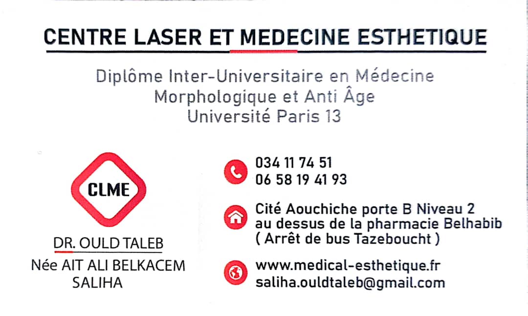 Dr. Saliha OULD TALEB Née AIT ALI BELKACEM