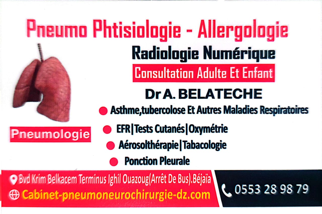 Dr. BELATECHE ASSIA