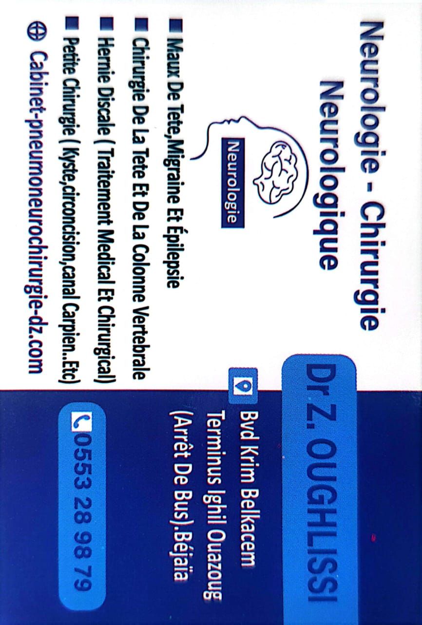 Dr. OUGHLISSI S